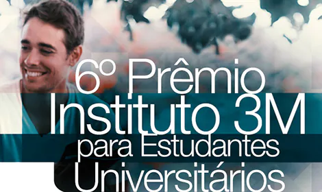 Instituto 3M abre inscrições do 6º Prêmio para Estudantes Universitários