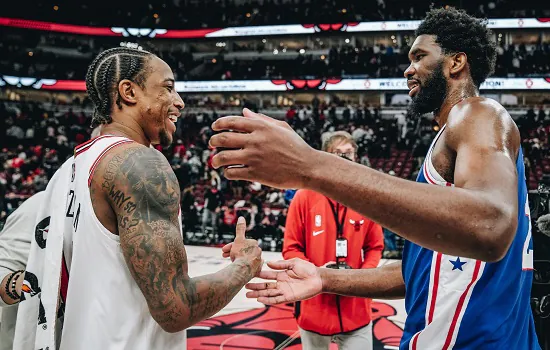 Joel Embiid dá show e anota 40 pontos em vitória dos 76ers contra os Bulls