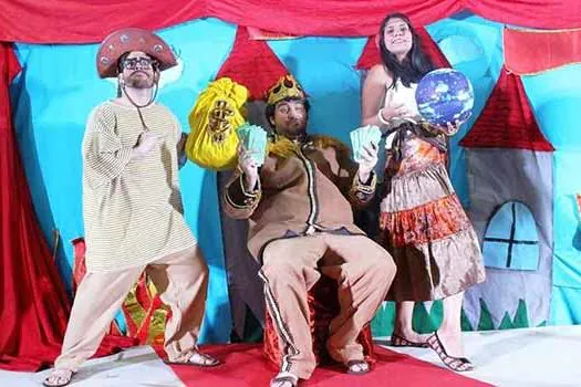 “A Roupa Nova do Rei” no Teatro Infantil do Grand Plaza