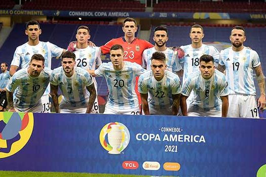 Acabou: Copa América é da Argentina que embolsou US$ 10.000.000