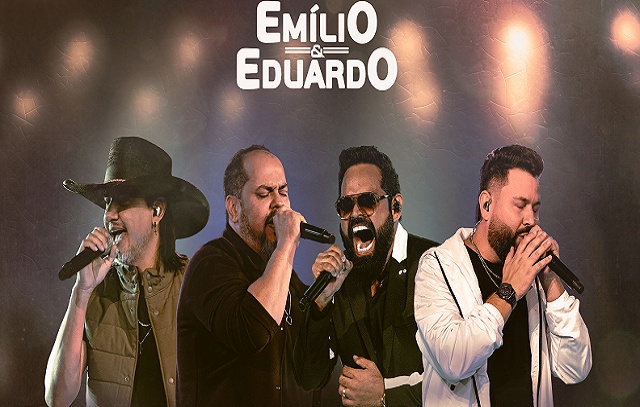 Emílio e Eduardo lançam música inédita com Diego e Arnaldo