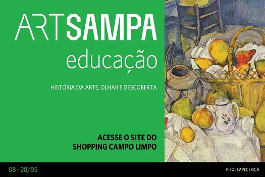 Shopping Campo Limpo recebe ArtSampa Educação com réplicas de obras de artistas renomados