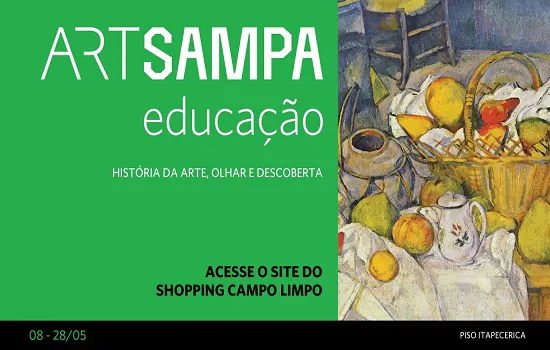 Shopping Campo Limpo recebe ArtSampa Educação com réplicas de obras de artistas renomados