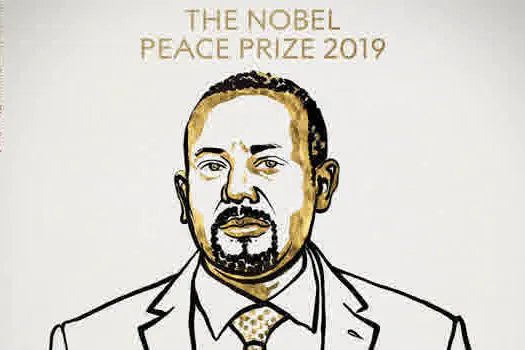 Premiê da Etiópia, Abiy Ahmed ganha Nobel da Paz 2019