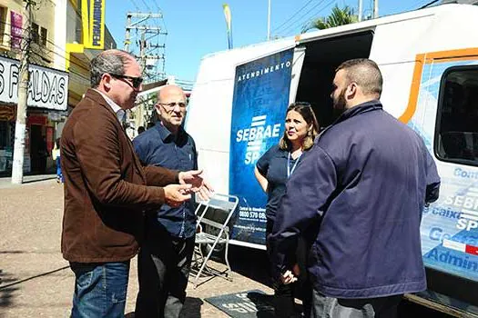 Sebrae Móvel estaciona em Mauá