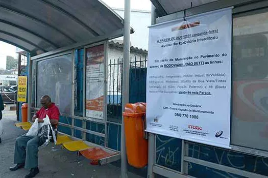 Linhas municipais voltam a parar no interior da Rodoviária João Setti