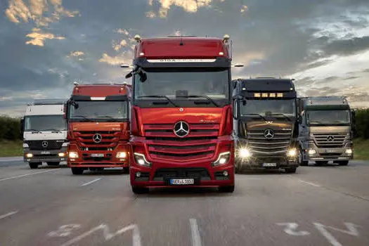 25 anos do Mercedes-Benz Actros