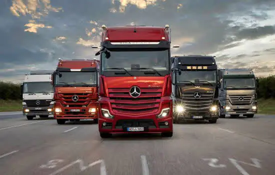 25 anos do Mercedes-Benz Actros