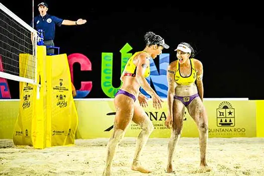 Circuito Mundial de Vôlei de Praia: Ágatha e Duda estão na final em Cancún