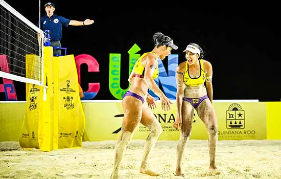 Circuito Mundial de Vôlei de Praia: Ágatha e Duda estão na final em Cancún