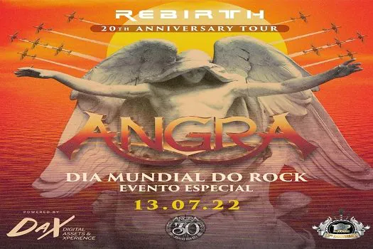 Angra faz show exclusivo em São Paulo no Dia Mundial do Rock