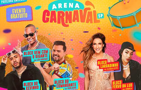 Arena Carnaval SP lança programação 2020