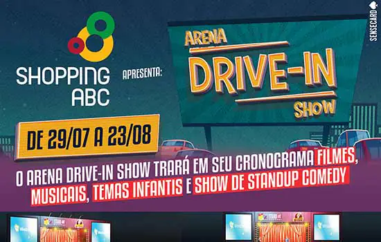 Fim de semana tem Arena Drive-In com filmes