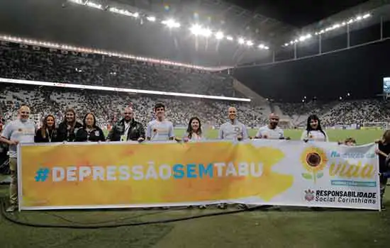 Corinthians espalha girassóis na Arena Itaquera para alertar sobre depressão e suicídio