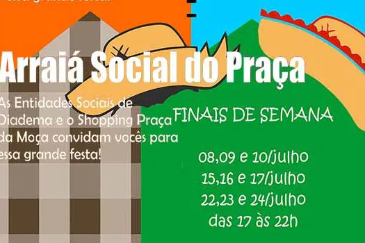 Shopping Praça Da Moça Promove Arraial Julino