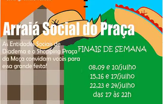 Shopping Praça Da Moça Promove Arraial Julino