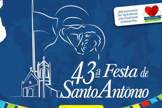 Ribeirão Pires promove a 43ª Festa de Santo Antônio