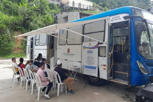 Ônibus do Cidadania Itinerante oferece serviços gratuitos em Mauá