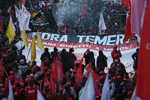 País tem 1º protesto nacional anti-Temer