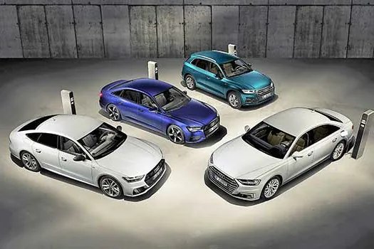 Futuros híbridos da Audi – Esquadra híbrida