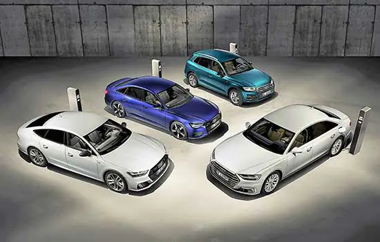 Futuros híbridos da Audi – Esquadra híbrida