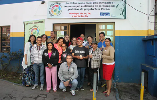 Instituto Acqua realiza primeira aula do projeto Teia Verde