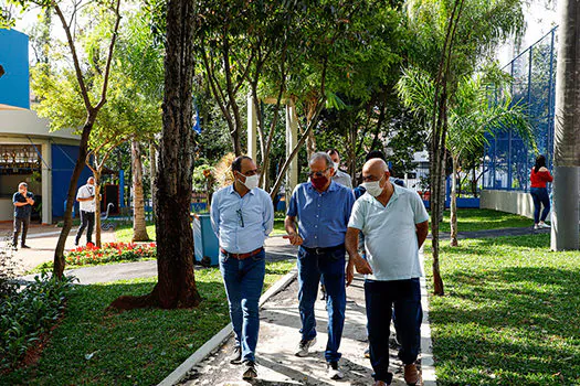 Obras de revitalização no Parque Santa Maria (Guaiamu) entram na reta final em São Caetano