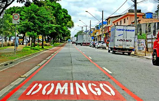 Ciclofaixa de lazer retorna neste domingo em Santo André com novo trajeto