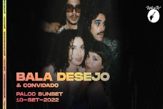 Bala Desejo estreia no Rock in Rio com show no Palco Sunset