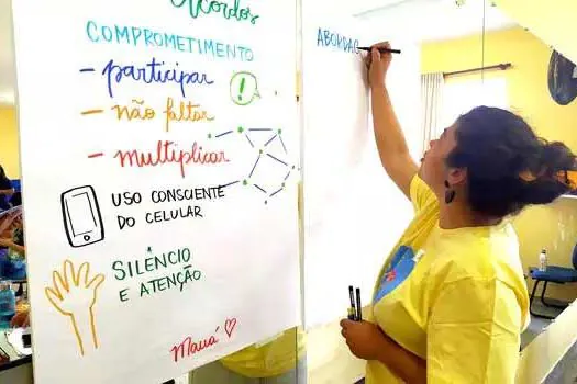 Baú das Artes em Mauá: 98 educadores aprenderam brincando e brincaram aprendendo em 2020