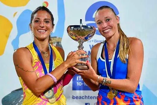 Campeãs mundiais de Beach Tennis estarão amanhã em São Bernardo