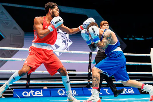 Bolinha enfrenta pugilista do Tajiquistão nas oitavas do Mundial de Boxe