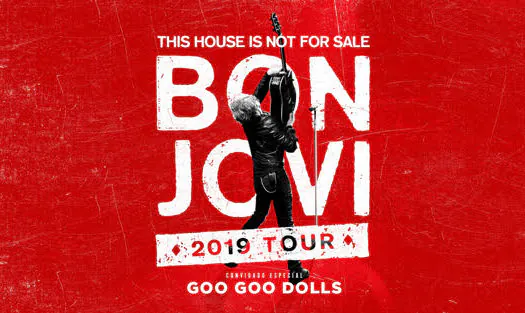 Bon Jovi viaja pelo Brasil com sua turnê “This House Is Not For Sale”