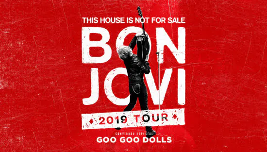 Bon Jovi viaja pelo Brasil com sua turnê “This House Is Not For Sale”