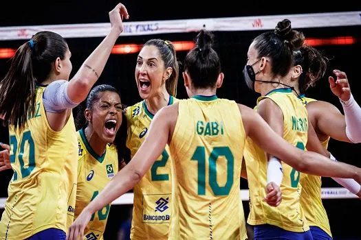 Vôlei: Brasil derrota Turquia pela Liga das Nações