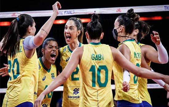 Vôlei: Brasil derrota Turquia pela Liga das Nações