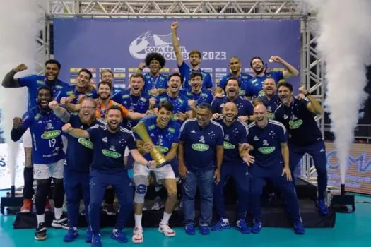 Pela sétima vez, Cruzeiro conquista Copa Brasil de vôlei masculino