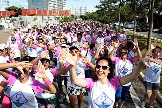 Caminhada em São Caetano comemora mês da Mulher