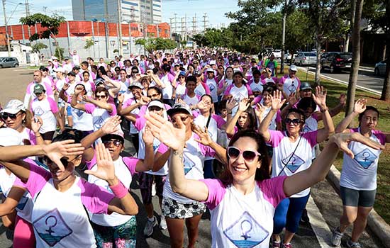 Caminhada em São Caetano comemora mês da Mulher