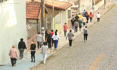 Ribeirão Pires incentiva caminhadas para uma vida mais saudável