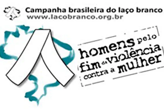 Campanha do Laço Branco mobiliza ações sociais em Diadema