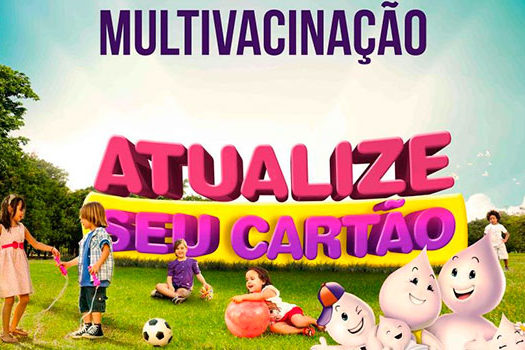 Campanha para atualização da carteira de vacina