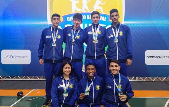 Atletas de SBC conquistam medalhas no Campeonato Brasileiro de Interclubes de Badminton