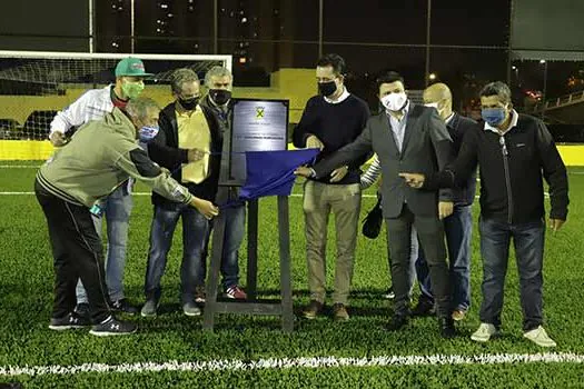 AGORA TEM JOGO -Santo André revitaliza campo do Vasquinho e da Portuguesinha