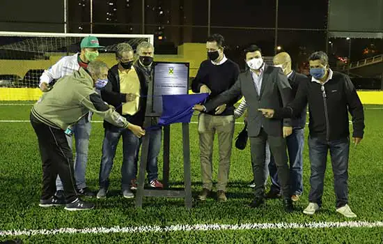 AGORA TEM JOGO -Santo André revitaliza campo do Vasquinho e da Portuguesinha