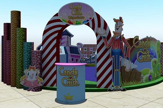 Grand Plaza Shopping promove nestas férias a “Candy Crush Experience”