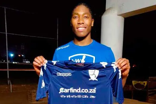 Sem poder correr no atletismo, Semenya assina com time de futebol sul-africano