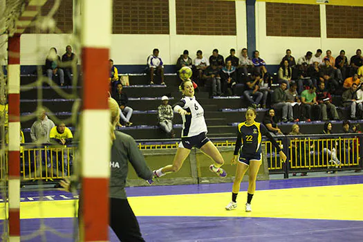 No clássico de handebol do ABC a vitória ficou em SBC