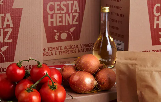 Heinz transforma os ingredientes do ketchup em doação para a Gastromotiva