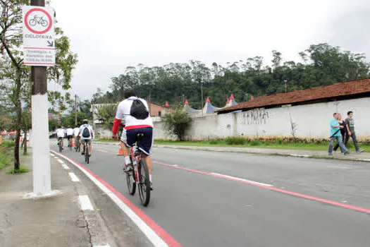 Ribeirão Pires mantém ciclofaixa aberta aos domingos e feriados